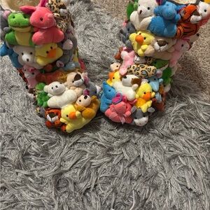 Mini stuffed animal boots